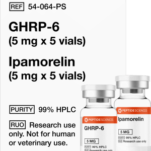 GHRP-6 (5mg x 5) and Ipamorelin (5mg x 5)