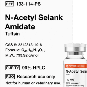 N-Acetyl Selank Amidate 10mg