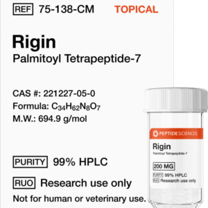Rigin 200mg (Palmitoyl Tetrapeptide-7) (Topical)