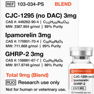 CJC-1295 (No DAC), Ipamorelin, GHRP-2 (Blend)